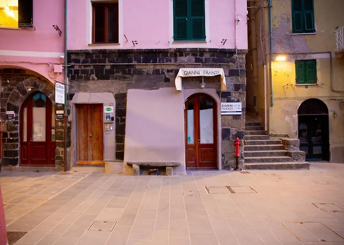 The Main Plaza - & Vernazza